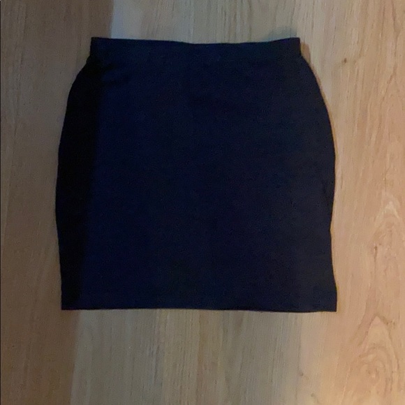 Dark grey skirt